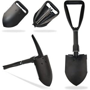 Globuz Mini Feldspaten & Spitzhacke – klappbar – 28 cm