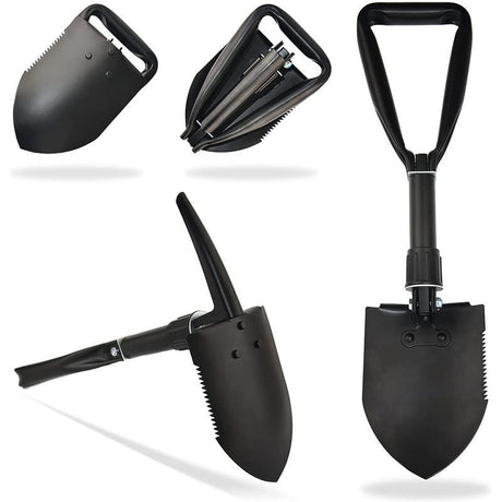 Globuz Mini Feldspaten & Spitzhacke – klappbar – 28 cm