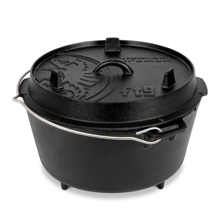 Dutch Oven ft9 mit Füßen – 7,5 L Gusseisentopf – Petromax