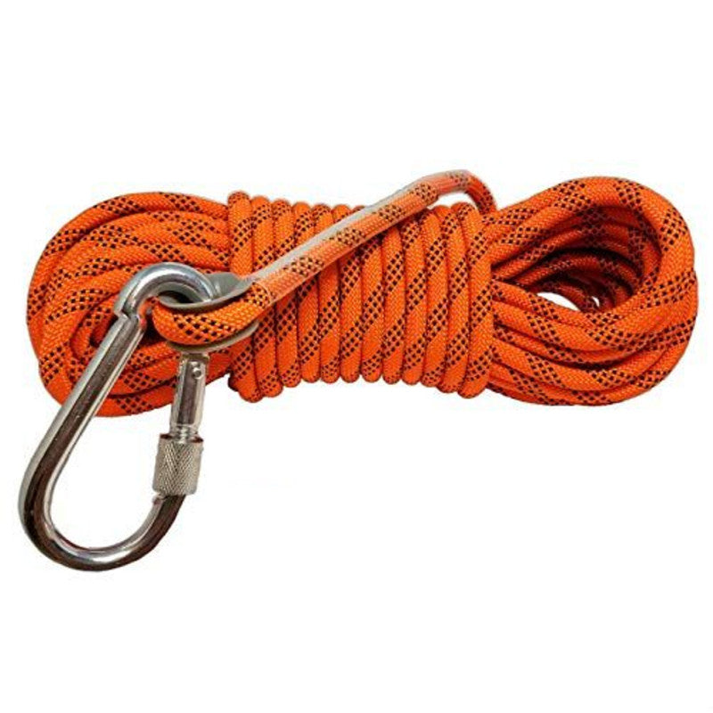 Seil mit Karabiner und Schlaufe (1300 KG) - 20 m