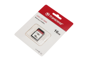 SD-Karte 16 GB 300S SD UHS-I U3 (V30) R95/W45 - Transcend Silver