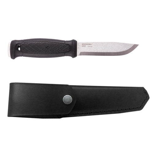 Garberg with Leather Sheath (S) Black - Morakniv