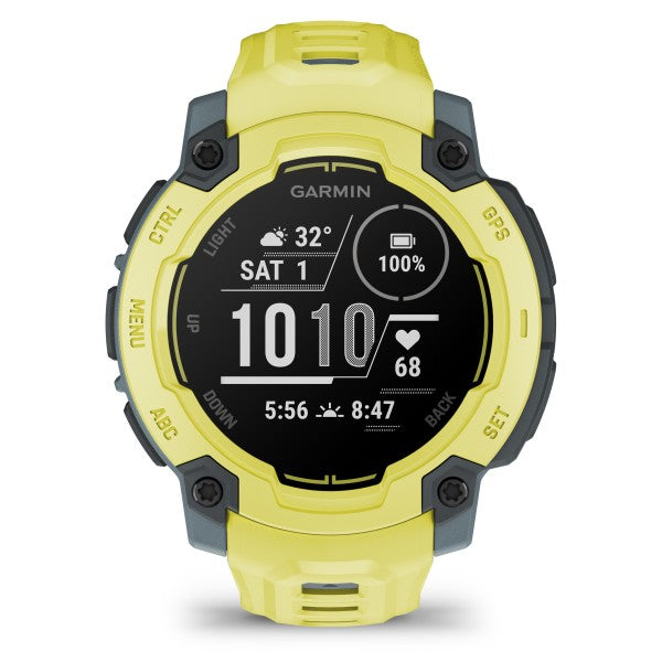 Instinct® E – 40 mm, Electric Lime mit Twilight Armband – Garmin