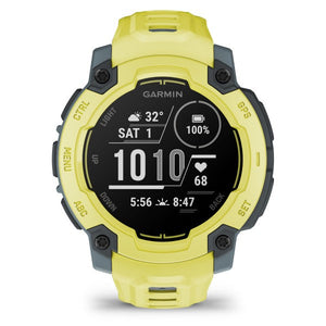 Instinct® E – 40 mm, Electric Lime mit Twilight Armband – Garmin