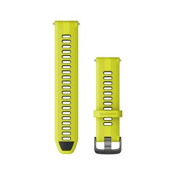 Quick Release remme (22 mm), Amp Yellow/Turkis ComfortFit stof 2