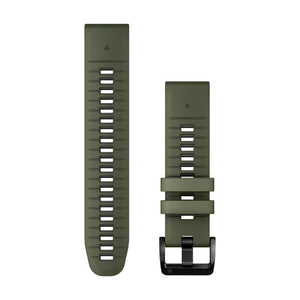 QuickFit® 22 urremme, Pine Green silikonerem 3