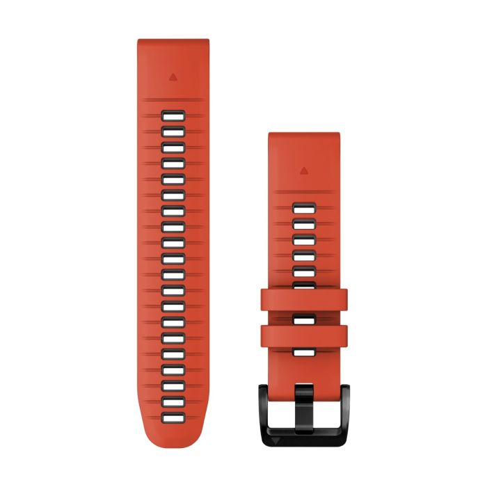 QuickFit® 22 urremme, Plasma Red silikonerem 2