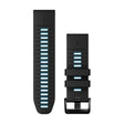 QuickFit® 26 remme, Sort silikone 1