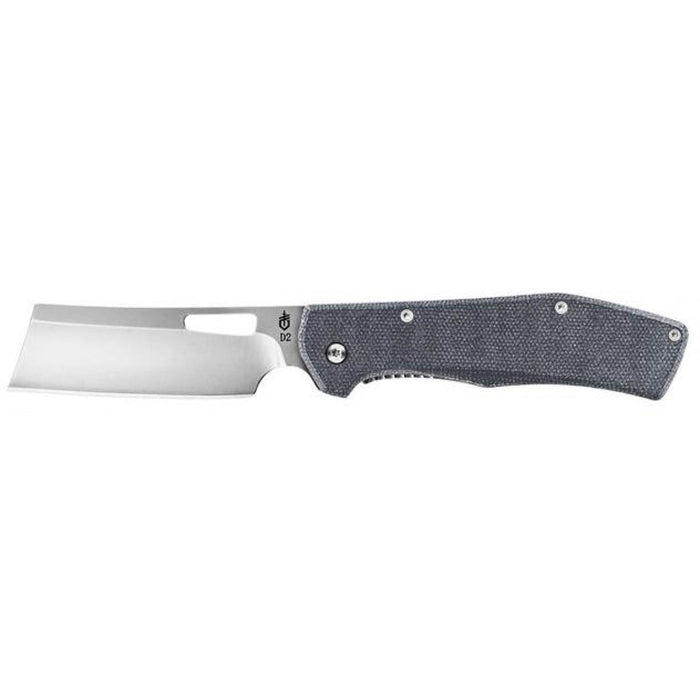 Flatiron – D2 Micarta Blau – Gerber