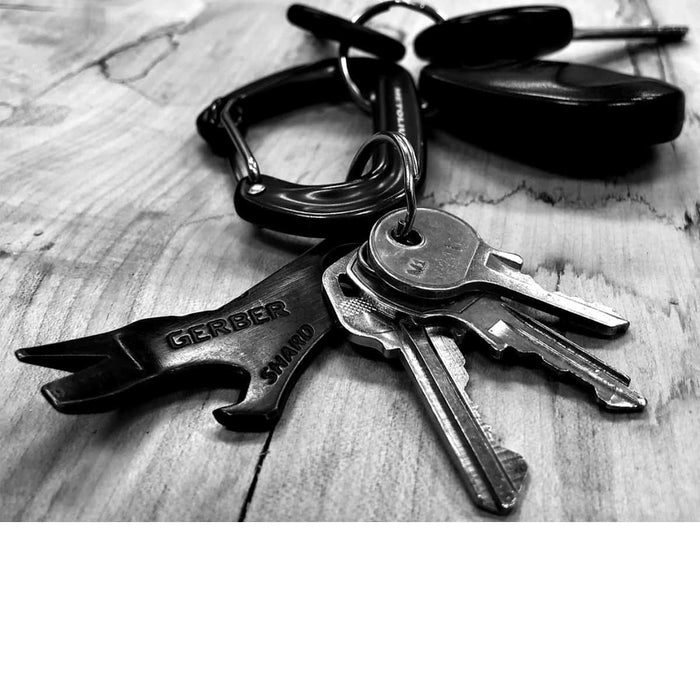 Shard Schwarz Schlüsselanhänger-Werkzeugkarte - Gerber