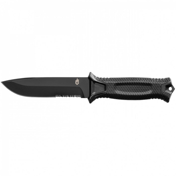 Strongarm feststehendes Messer - gezahnt Schwarz - Gerber