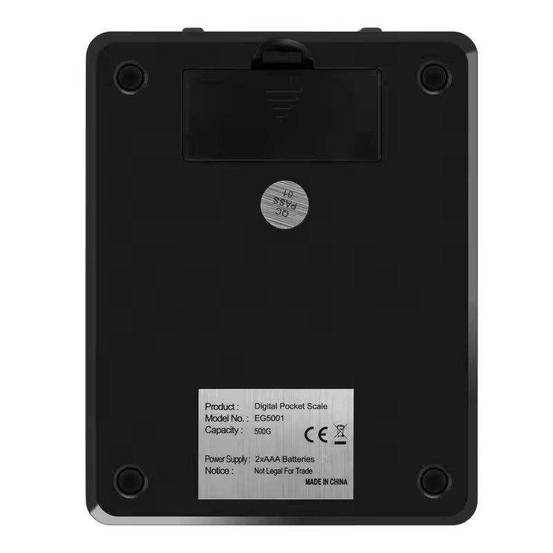 Globuz - Touch-Control Digitale Taschenwaage 500g/0.01g