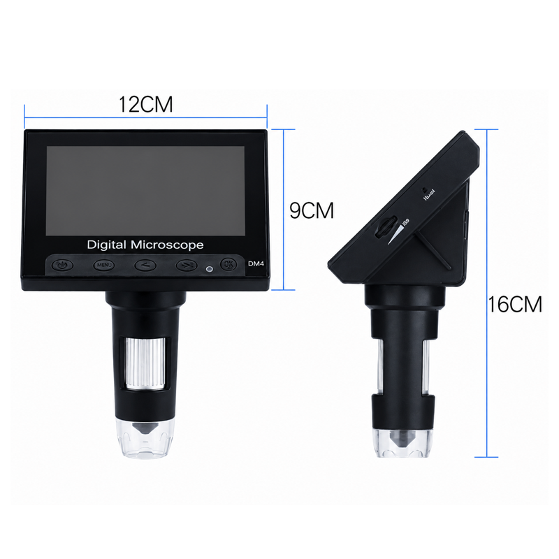 Globuz - 50x–1000x LCD Digitalmikroskop