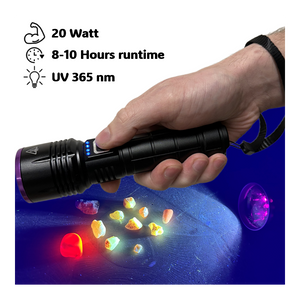 Globuz Eclipse 20W UV 365nm mit Blacklight-Filter