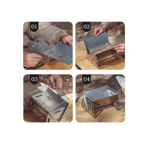 GLOBUZ- Flatpack Mini Grill
