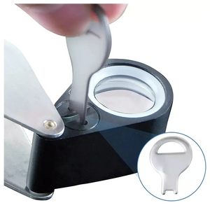 Globuz - 10x Inspektionslupe mit LED- & UV-Licht