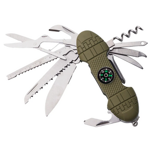 GLOBUZ - 11-in-1 Multitool-Taschenmesser