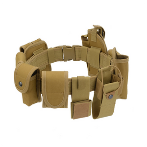 Globuz - 9-in-1 Multifunktionaler Taktischer Gürtel – Khaki