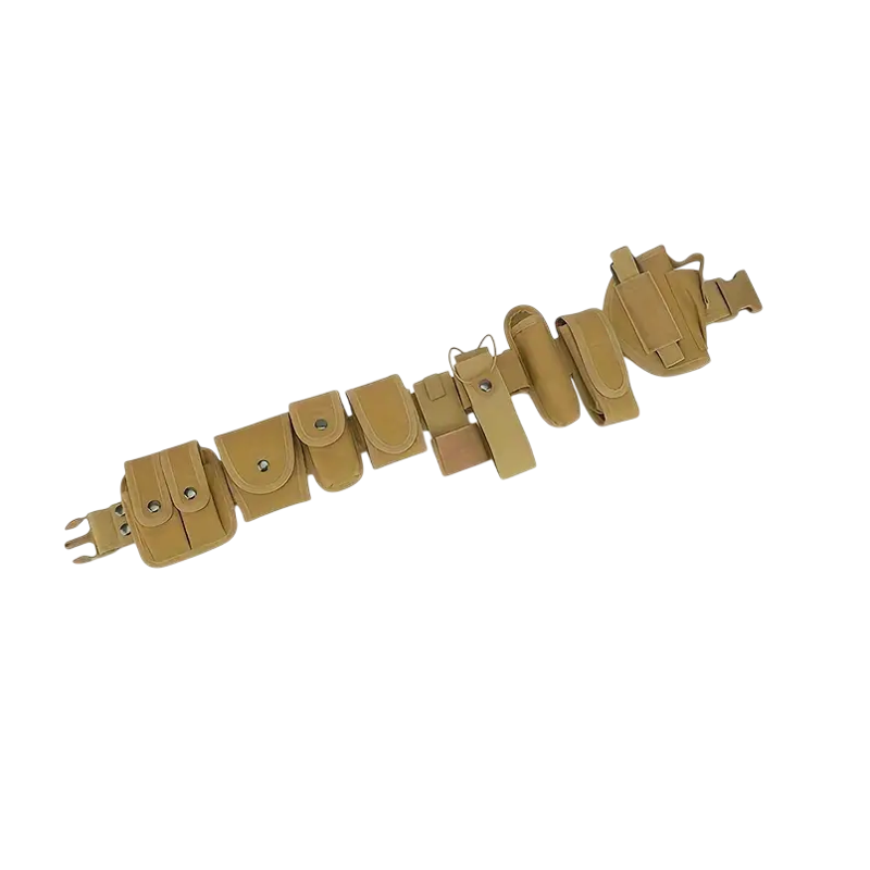 Globuz - 9-in-1 Multifunktionaler Taktischer Gürtel – Khaki