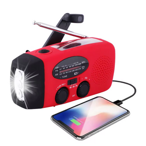GLOBUZ - Notfallradio mit 2.000mAh Powerbank
