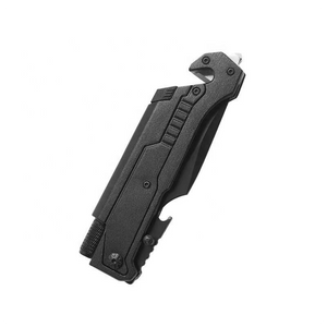 Globuz - Survival-Messer mit Feuerstahl & Taschenlampe