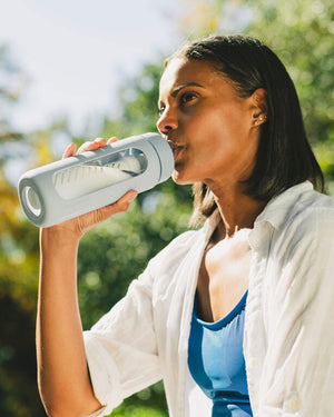 Go Series Glas-Wasserfilterflasche – LifeStraw