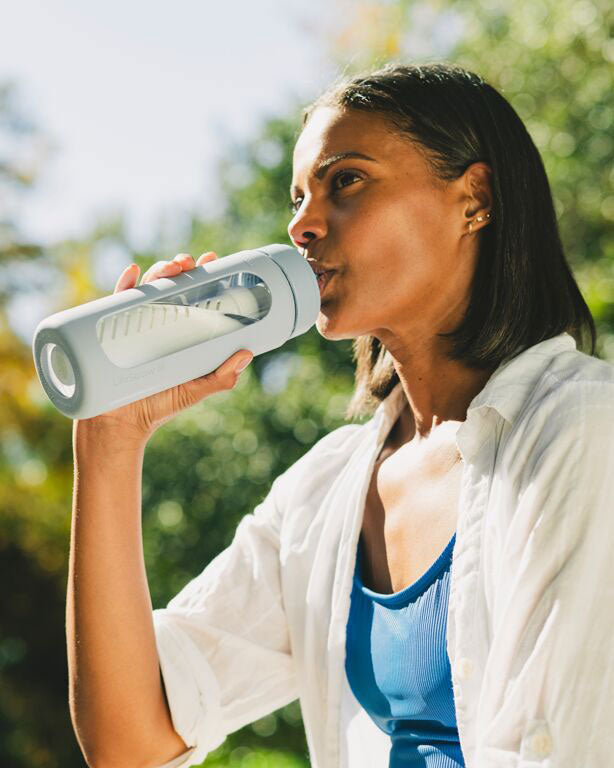 Go Series Glas-Wasserfilterflasche – LifeStraw