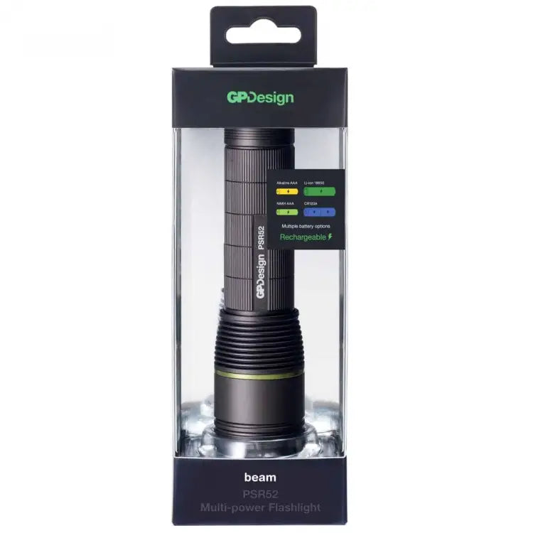 Wiederaufladbare LED-Taschenlampe Pollux PSR52 1000 Lumen - GP design