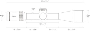 Frontier 30 SF 4-24x50 LR Dot (16x) - Hawke