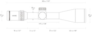Frontier 30 FFP - 5-25x56 FFP Mil Pro (25x) - Hawke