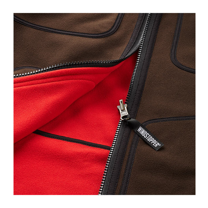 Kamko Fleece Damen - Braun/Rot - Härkila