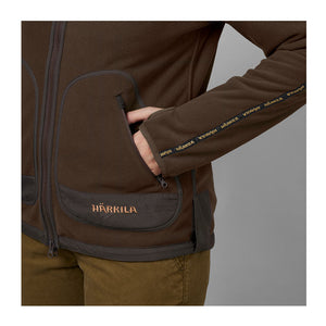 Kamko Fleece Damen - Braun/Rot - Härkila