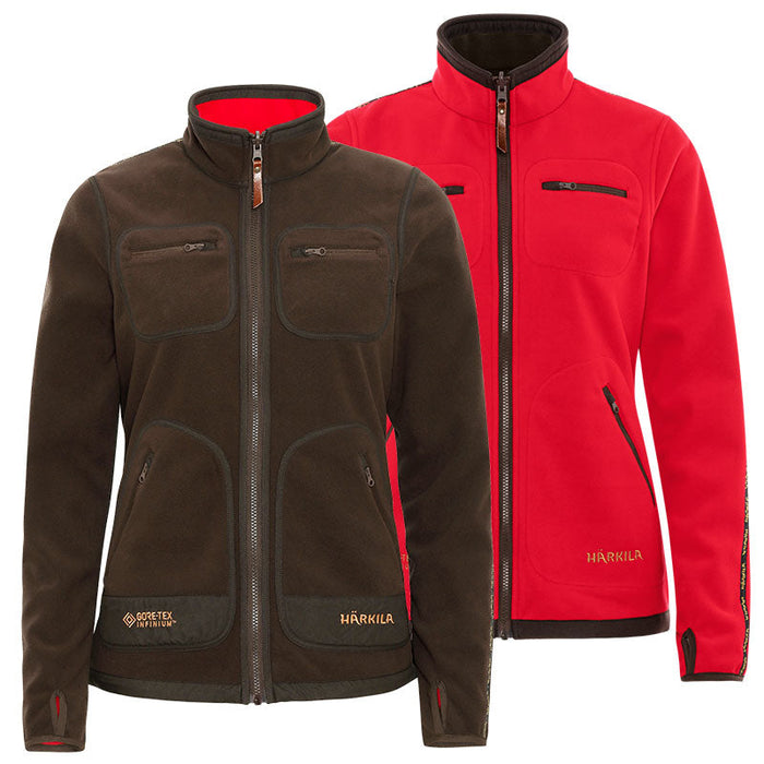 Kamko Fleece Damen - Braun/Rot - Härkila