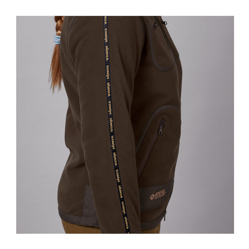 Kamko Fleece Damen - Braun/Rot - Härkila