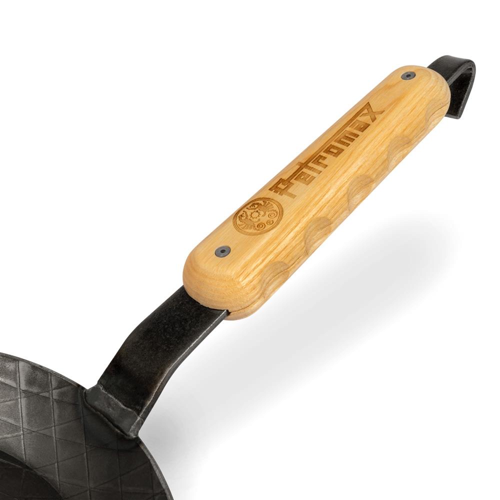 Holzgriff für Schmiedeeisenpfanne – Petromax
