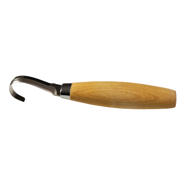 Hook Knife 164 Left Hand with Leather Sh - Morakniv