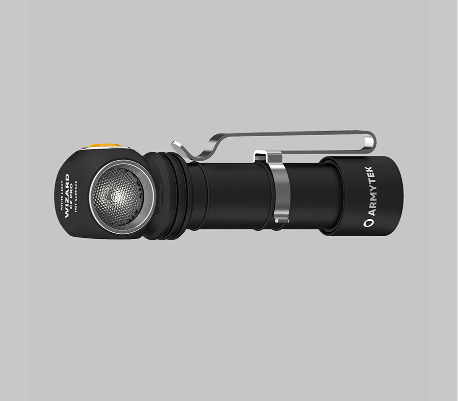 Wizard C2 Pro Weiß - 2500 lm - Inklusive Holster - Armytek