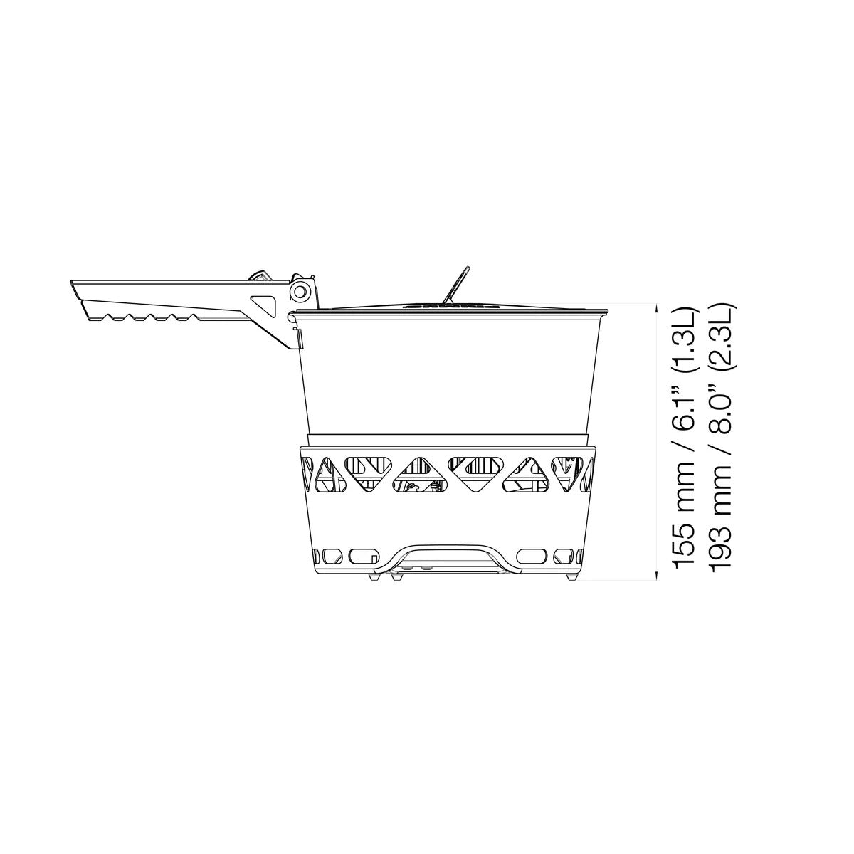 Primetech Stove Set Ii 1x W. Pan – Primus