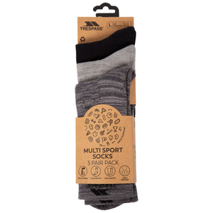 Jackbarrow - Carbon Melange / Stone Melange / Black - Trespass