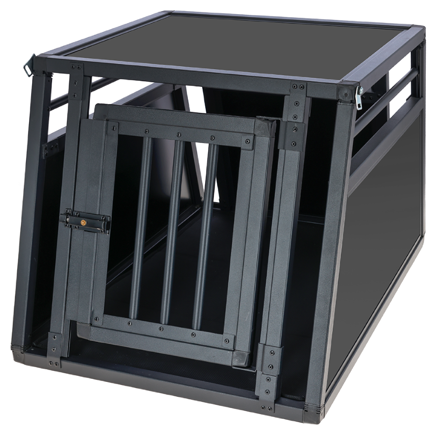 Transportbox aus hochwertigem Aluminium – 77x55x50cm – Kerbl