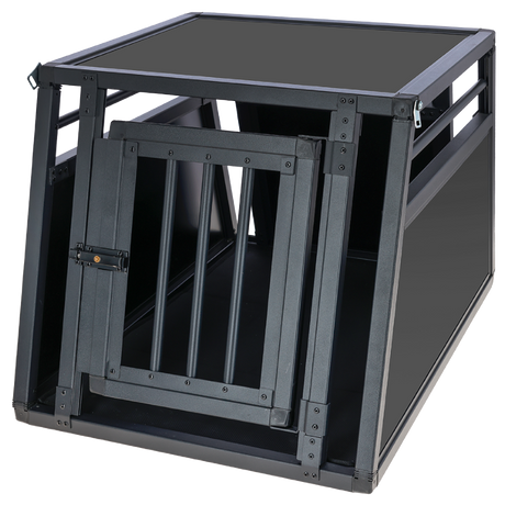 Transportbox aus hochwertigem Aluminium – 77x55x50cm – Kerbl