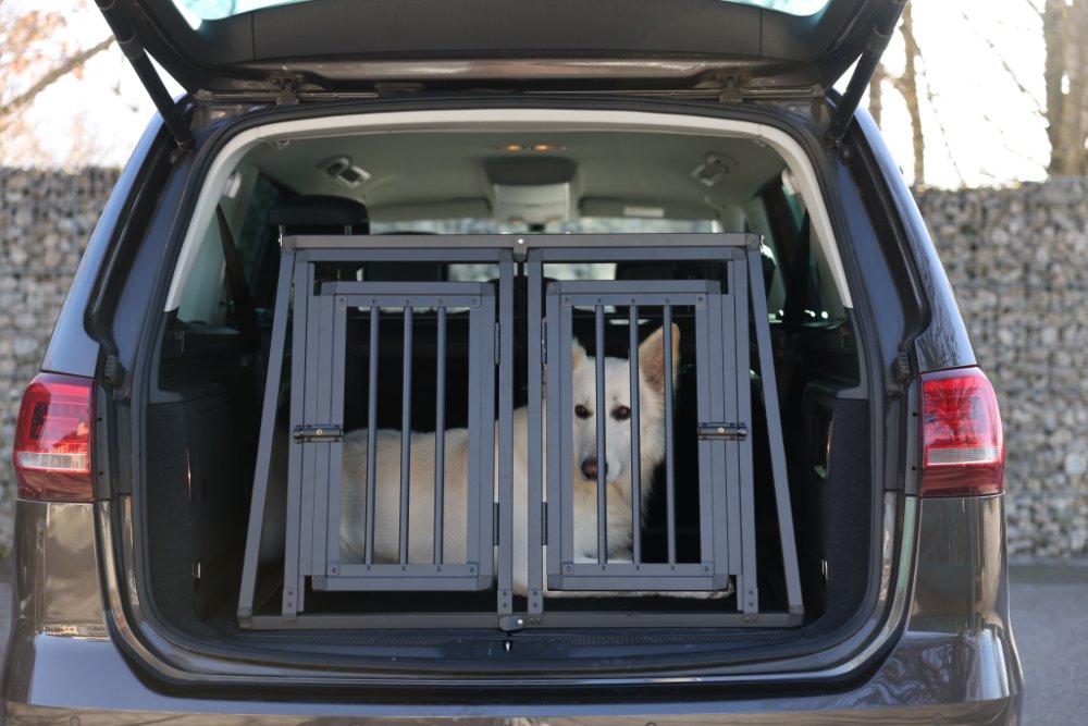 Transportbox aus hochwertigem Aluminium – 92x97x68 – Kerbl