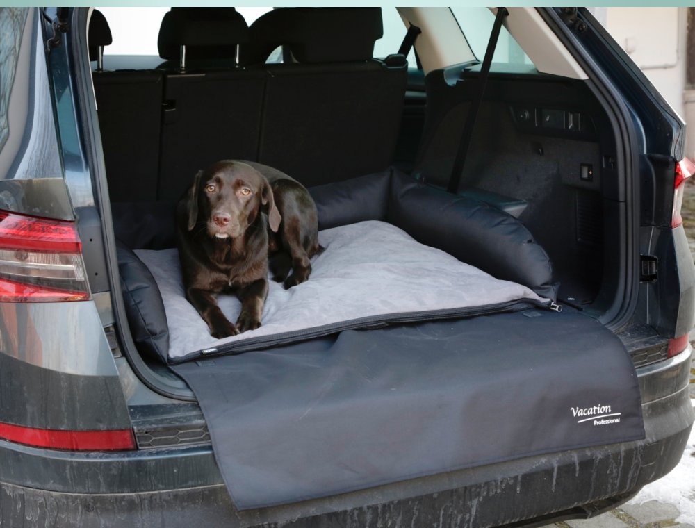 Hundebett für das Auto – 80x60 cm – Kerbl