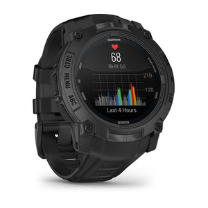 Instinct® 3 – 50 mm, AMOLED, Tactical Edition, Schwarz mit schwarzem Armband – Garmin