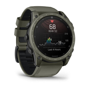 tactix® 8 – 51 mm, AMOLED, Cerakote®-Beschichtung, Inklusive Applied Ballistics Ultralight™ Solver und Olive Cerakote®-Beschichtung – Garmin