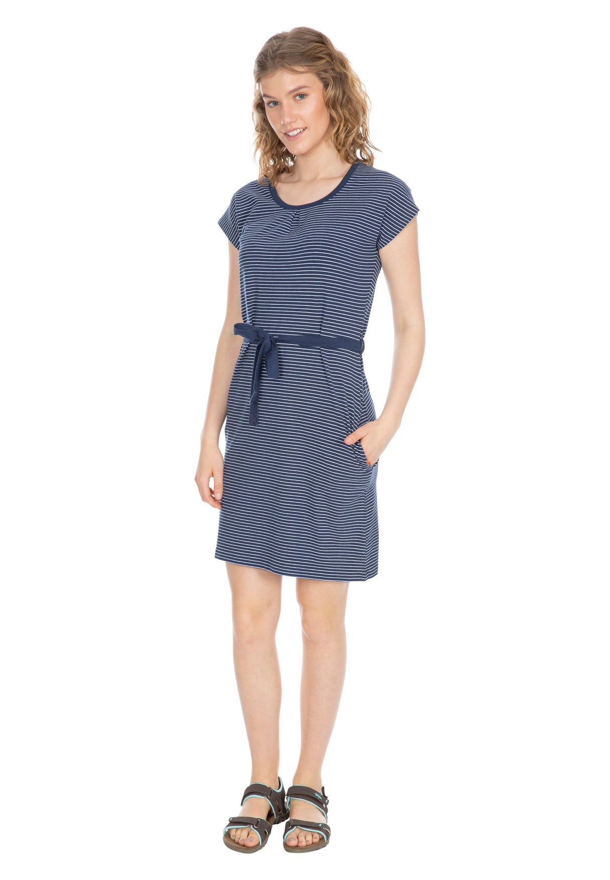 Lidia - Navy Stripe - Trespass