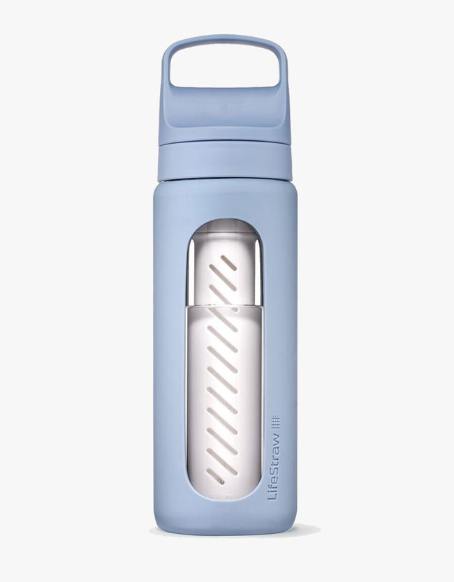 Go Series Glas-Wasserfilterflasche – LifeStraw