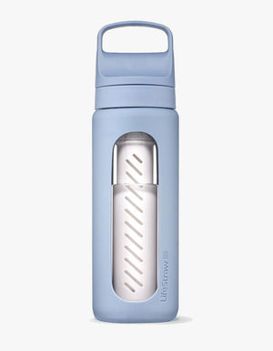 Go Series Glas-Wasserfilterflasche – LifeStraw