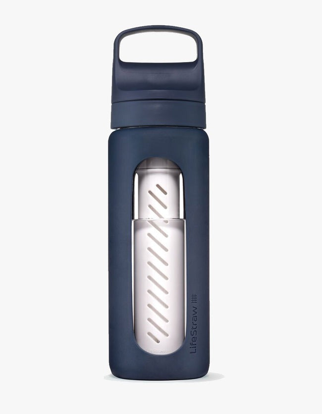 Go Series Glas-Wasserfilterflasche – LifeStraw
