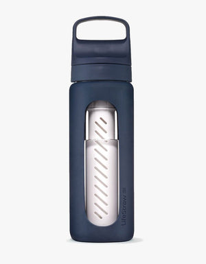 Go Series Glas-Wasserfilterflasche – LifeStraw